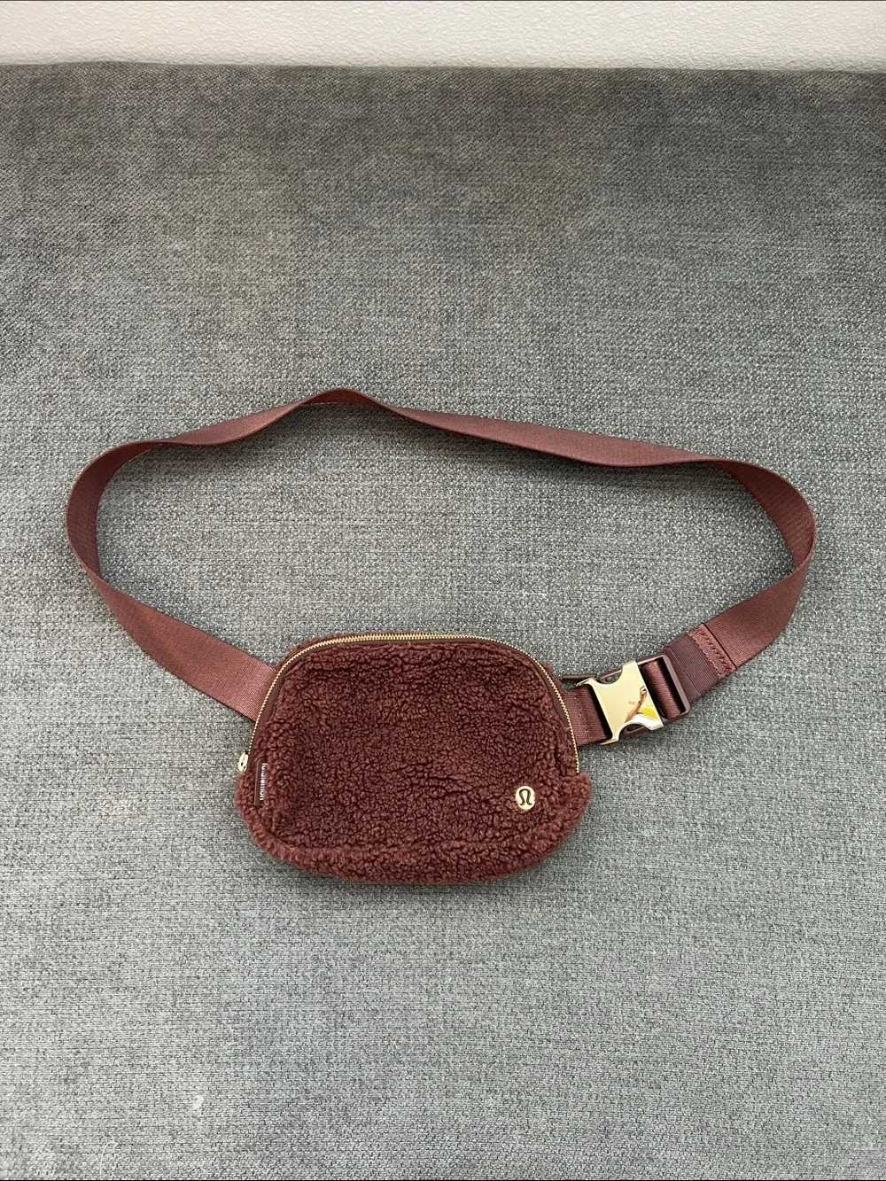 lululemon athletica Brown Sherpa Belt Bag